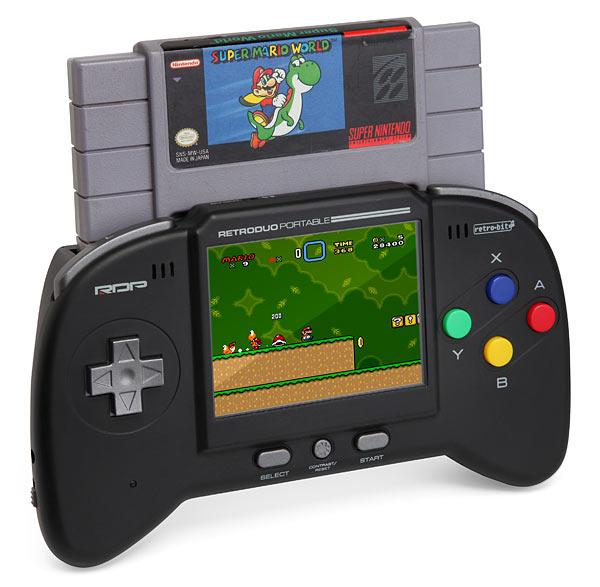 Handheld NES/SNES console - Retro Duo Portable Handheld NES/SNES console - Retro Duo Portable