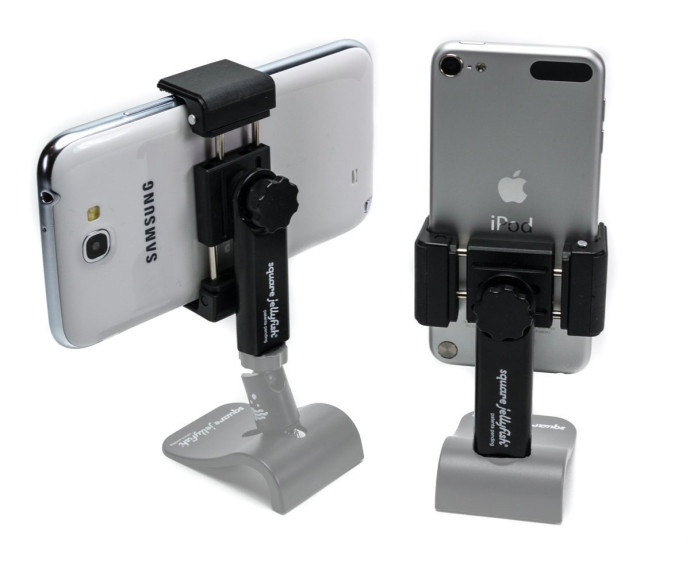 Square Jellyfish Pocket-Sized Spring Tripod Mount for Smartphones