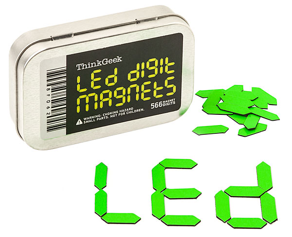 LED Digit Magnets
