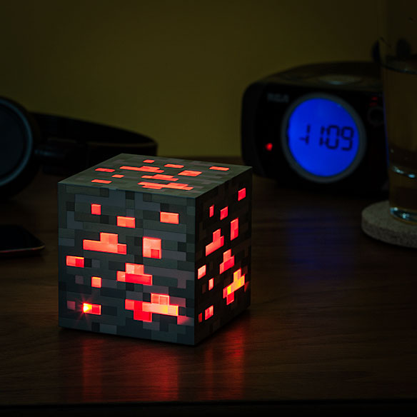 Minecraft Light-Up Redstone Ore