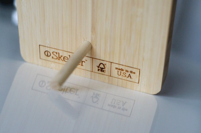 The Handmade Bamboo iPhone Dock