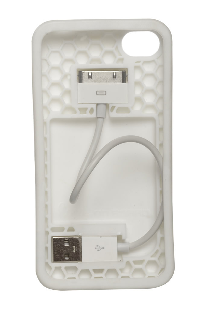 Cord On Board White Ultra Lightweight iPhone 4S Case 03