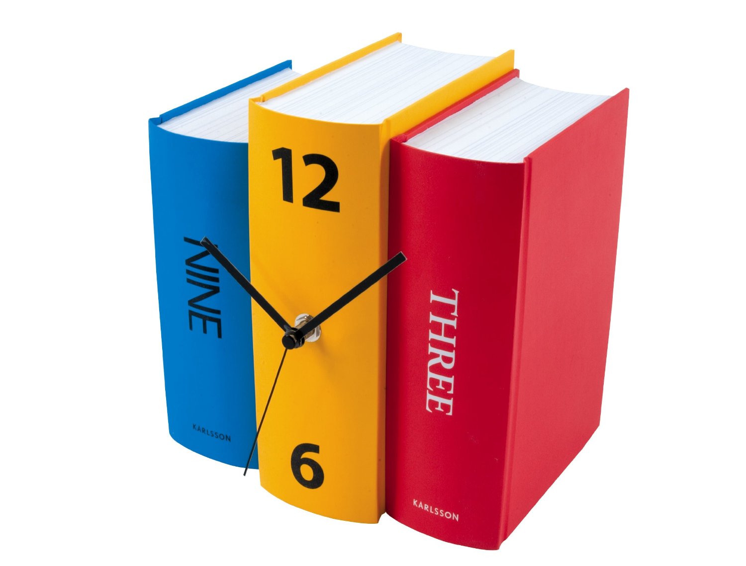 Karlsson Table Clock Book