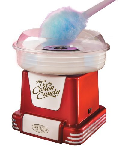 The Retro Red - Hard Candy/Sugar Free Cotton Candy Maker