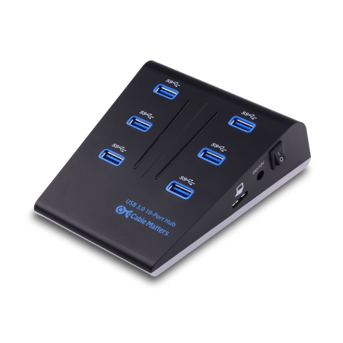 Cable Matters SuperSpeed 10-Port USB 3.0 Hub