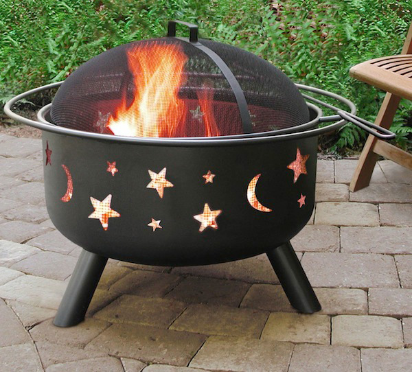 Big Sky Stars and Moons Firepit