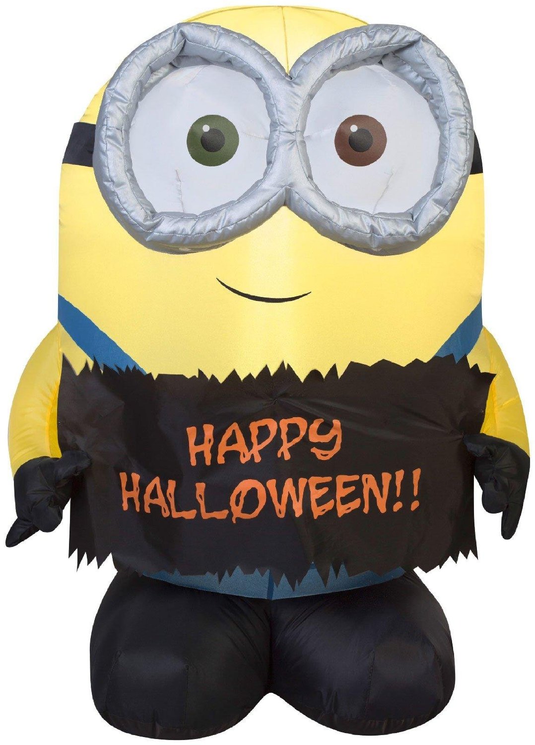Minion Bob Holding Happy Halloween Sign