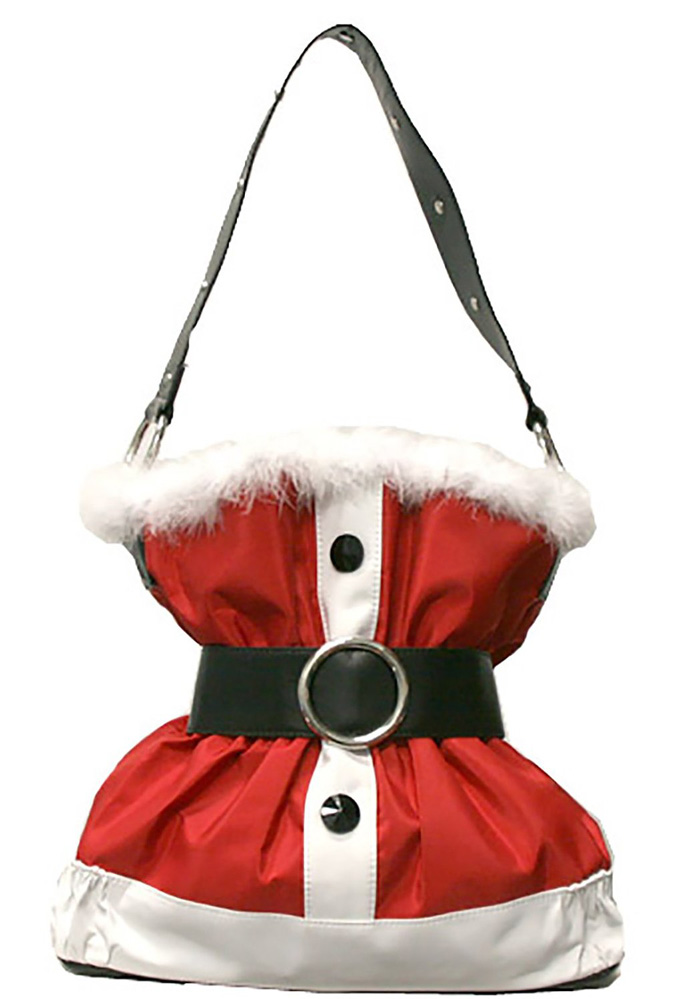 Santa Claus Suit Merry Christmas Handbag Purse