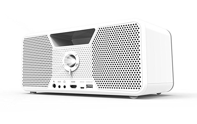 Mobile Cordless Boombox Projector 