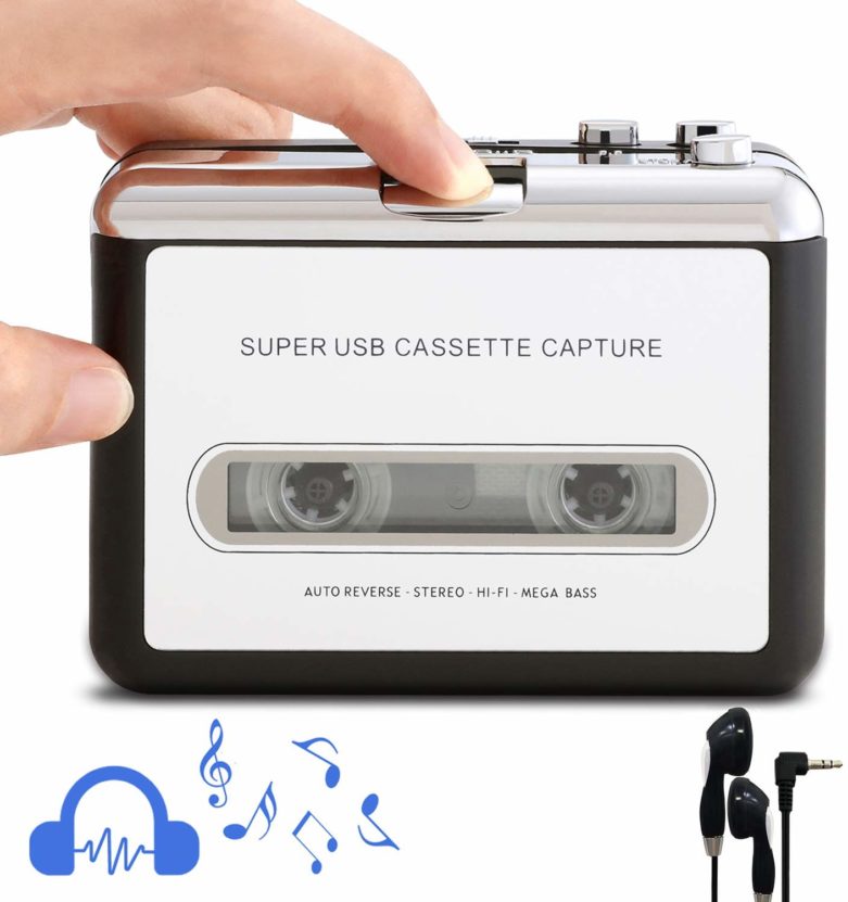 Cassette Player Tape Converter to MP3 via USB